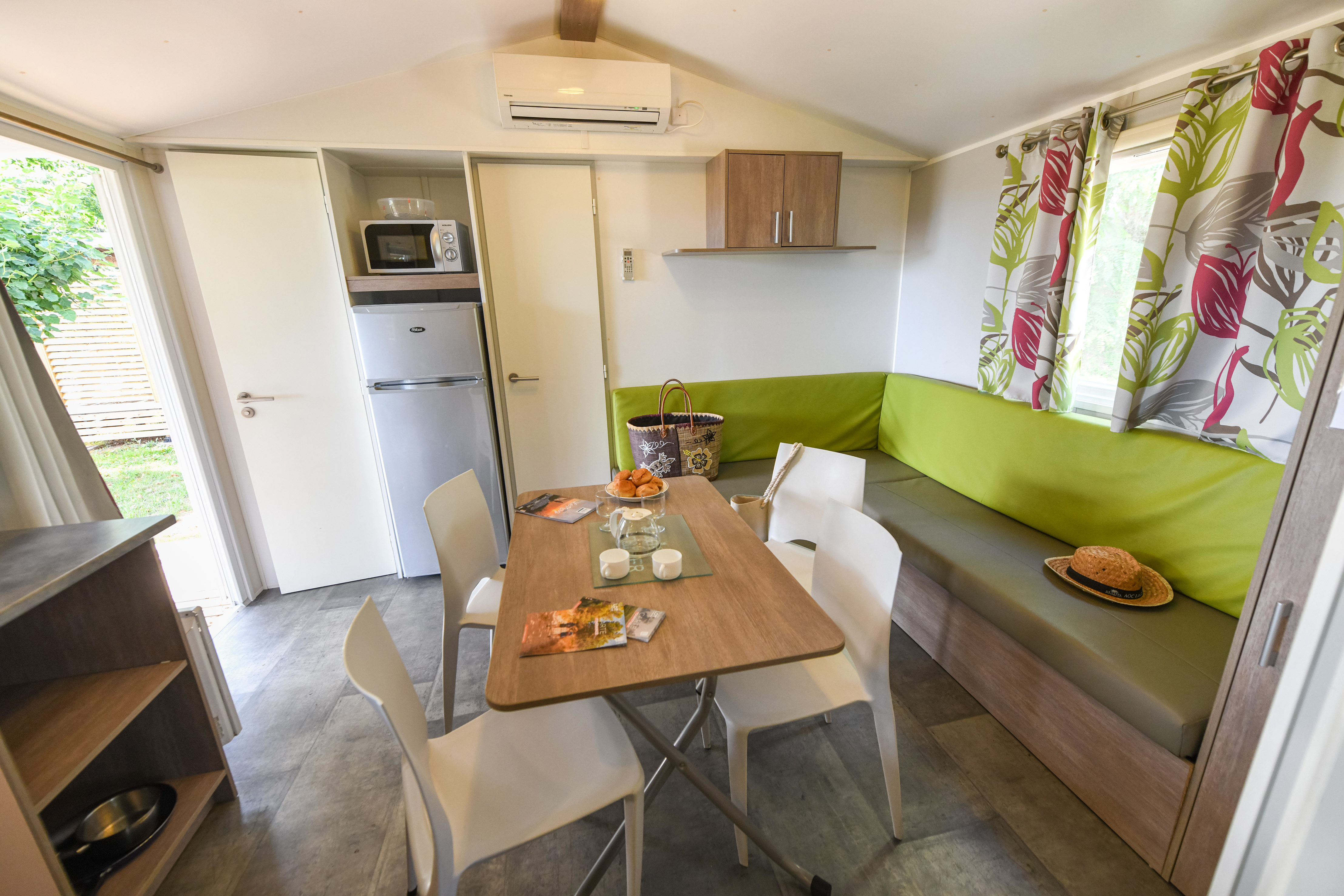Mobil-home 4/6 pers. klimatisiert Leyme - 4